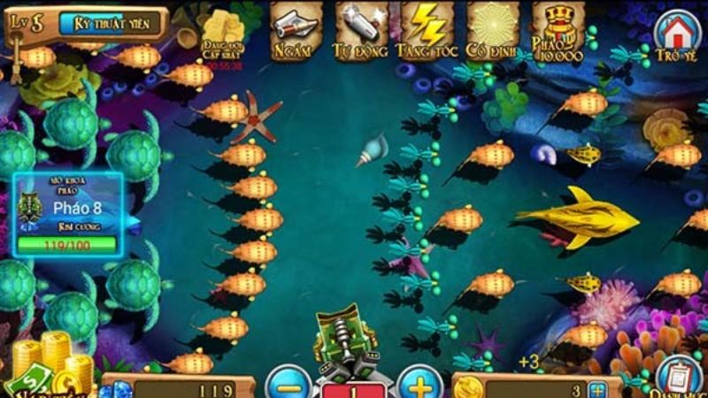 Chơi game bắn cá mang lại những phút giây thư giãn giải trí sau những giờ làm việc