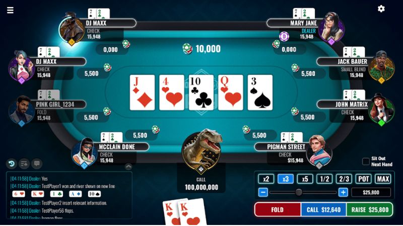 Chơi poker online tại Win79 được thiết kế một cách trực quan và dễ sử dụng