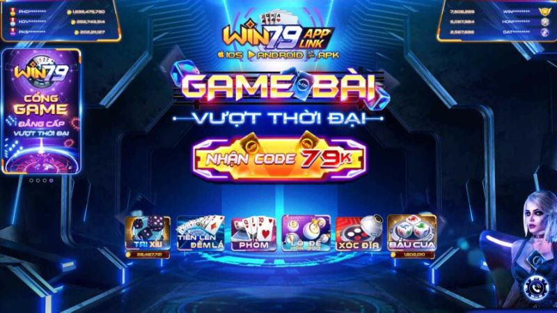 Win79 mang đến cho người chơi nhiều trải nghiệm thú vị và hấp dẫn