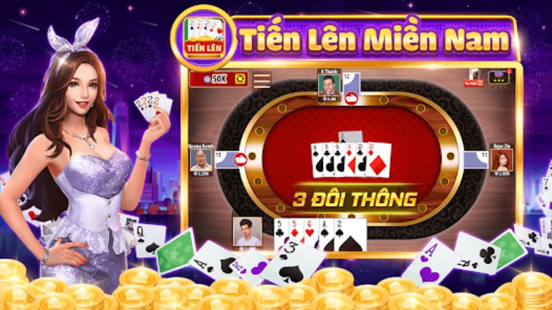 Tiến lên miền Nam tại Win79 nơi người chơi có thể trải nghiệm nhiều tính năng hiện đại